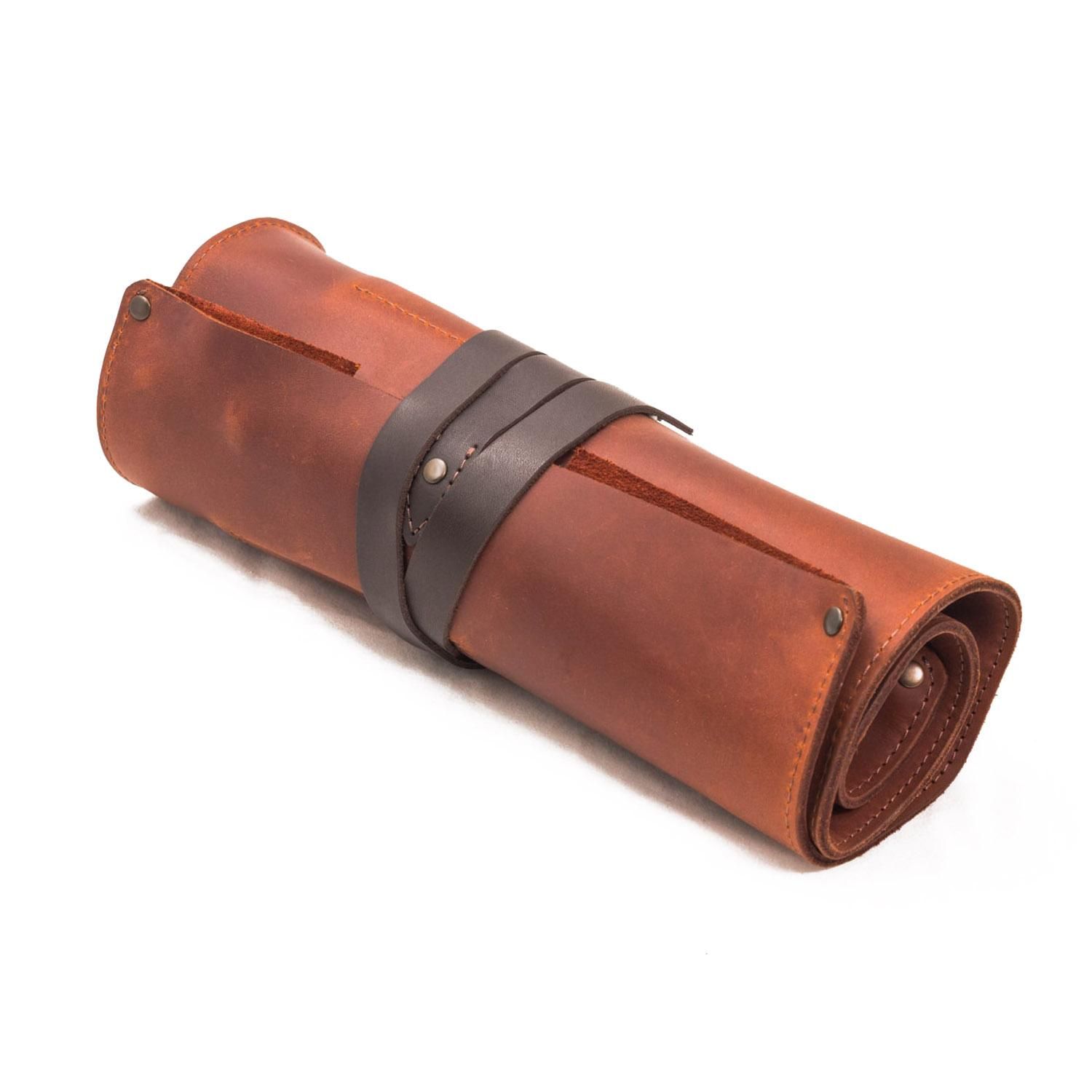 BeaverCraft レザーツールロール8ポケット #TR8X