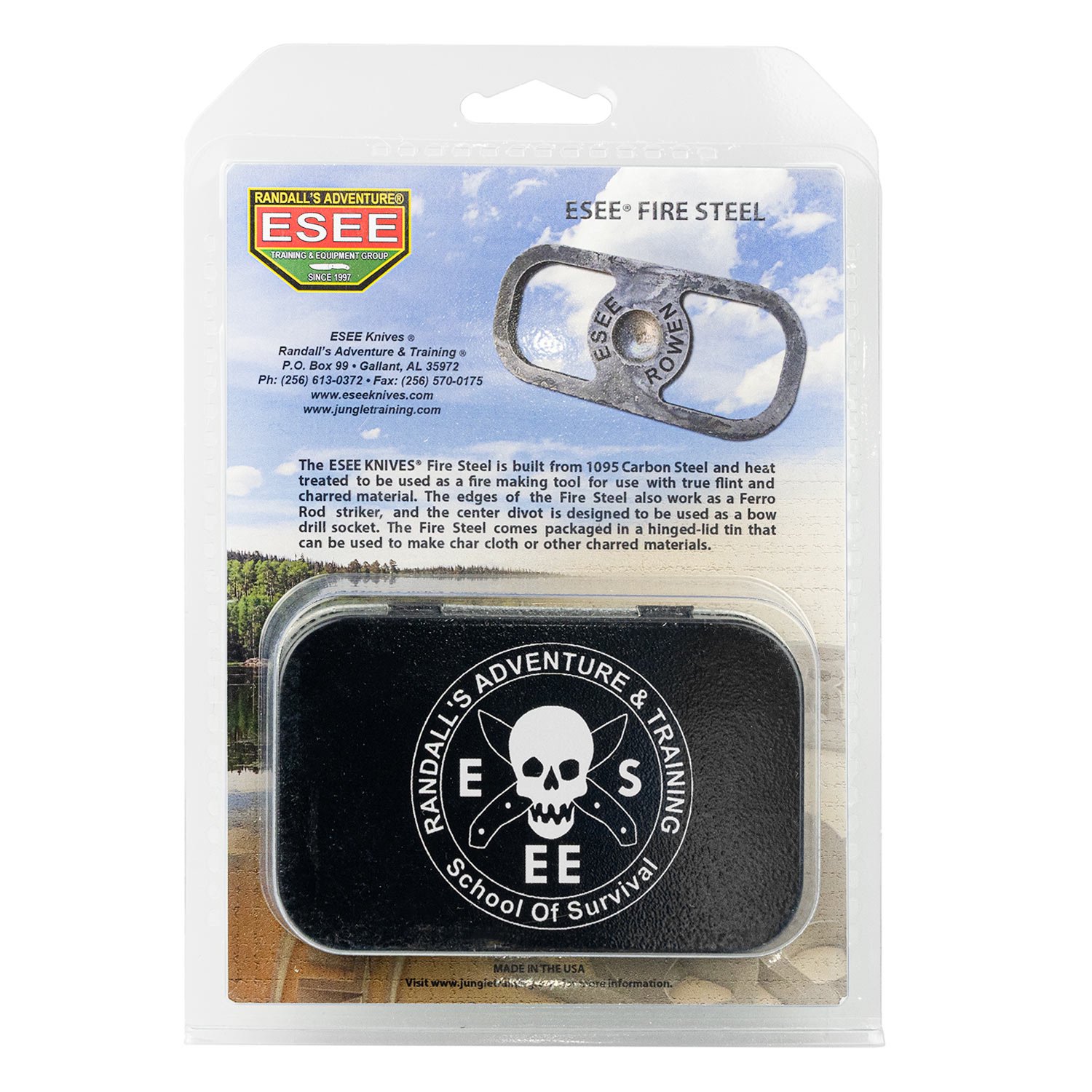 ESEE FIRE STEEL 火打ち金 - キャンプ用品 | 防災グッズの -サバイバルjp-