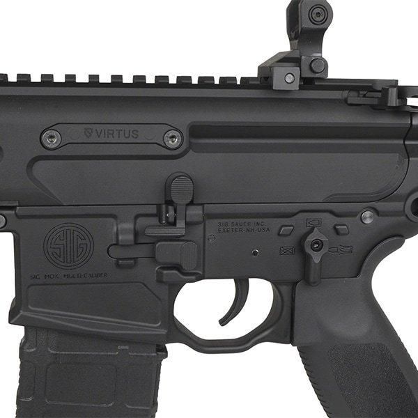 AF S001 SIG MCX SBR 電子トリガー搭載 電動ガン ブラック｜サバゲー