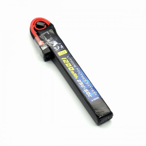 SFA ݥХåƥ꡼ ޥʥ硼ȥƥå1200mAh 25-50C/2S 7.4V Tͥ