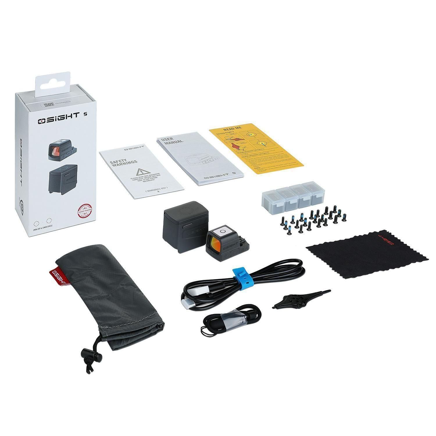 【未使用品】Osight S 【欠品無し】 OLIGHT(オーライト) Osight S 2MOA OALアルミニウム製 ドット