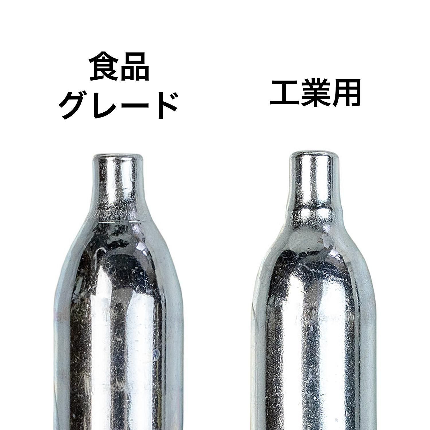 食品グレードで製造しているから内部が汚れにくいCO2 8g（送料無料