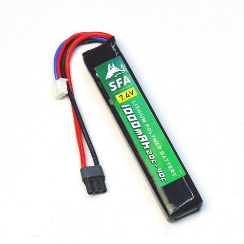 SFA ݥХåƥ꡼ 1000mAh 20-40C/2S 7.4V MR30ͥ