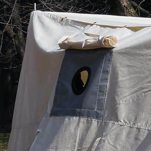 Frost  フロストリバー　キャンプファイヤーテント　エンドカバー付 FrostRiver #362 キャンプファイアテント用煙突ホール＆カバー