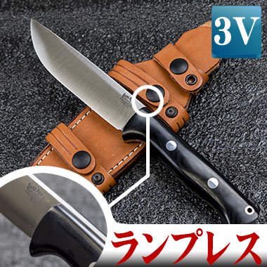 BarkRiver Bravo 1.25 CPM3V ブラックキャンバスマイカルタランプレス