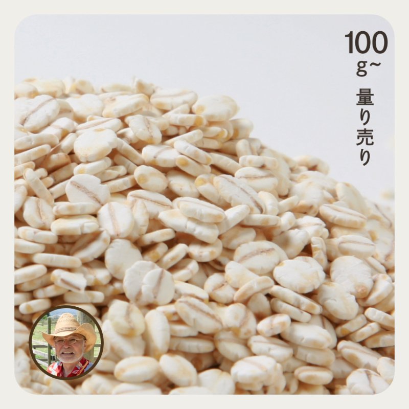 愛媛 胚芽押麦（大麦・はだか麦）100g 