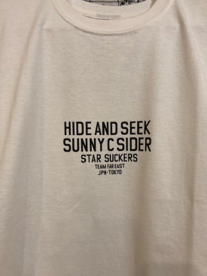 HIDEANDSEEK × SUNNY C SIDER S/S Tee - DAFTSTORE
