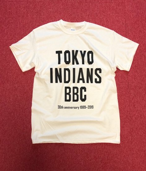 TOKYO INDIANS 東京インディアンズ Tシャツ 白/青 - Tシャツ