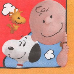 スヌーピー SNOOPY Peanuts ペーパーナプキン デコパージュ用 格安バラ