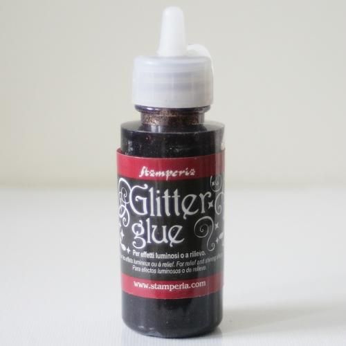 ������ڥꥢ ���饭�� ����å������롼 �ڥ֥��󥺡� Glitter Glue 40ml Bronzed �ǥ��ѡ����� DC22I STAMPERIA