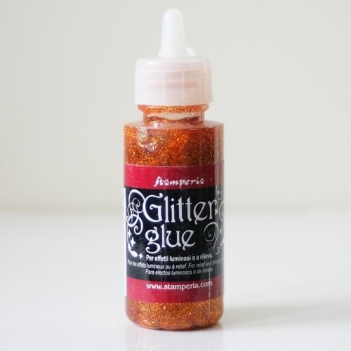 ������ڥꥢ ���饭�� ����å������롼 �ڥƥ饳�å��� Glitter Glue 40ml Yellow Gold �ǥ��ѡ����� DC22B STAMPERIA