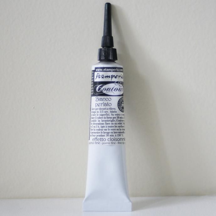 ������ڥꥢ 3D�饤�ʡ� �ڥѡ���� ����夲��  Contour Liner 20 ml Pearly KGVC07 �ǥ��ѡ����� STAMPERIA