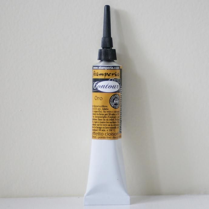 ������ڥꥢ 3D�饤�ʡ� �ڥ�����ɡ� ����夲��  Contour Liner 20 ml Gold KGVC03 STAMPERIA