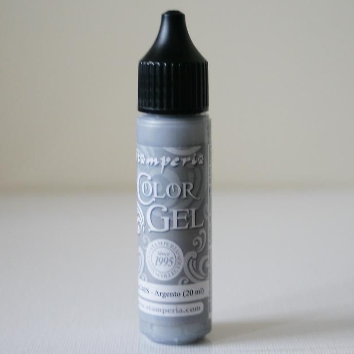 ������ڥꥢ ���顼������  �ڥ���С���  Color Gel 20ml silver �ǥ��ѡ����� �ڥ���� KAG01S STAMPERIA