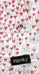 �����ʥϡ��Ȥȼ�����ʸ�����ۥ磻�ȡ�21.5cm�ѡ��ݥ��åȥڡ��ѡ��ϥ󥫥�����ϥ󥫥�