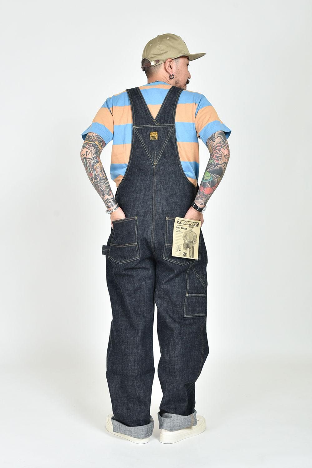 TROPHY CLOTHING(トロフィークロージング) オーバーオール 1603 CARPENTER OVERALLS 通販正規取扱 |  ハーレムストア