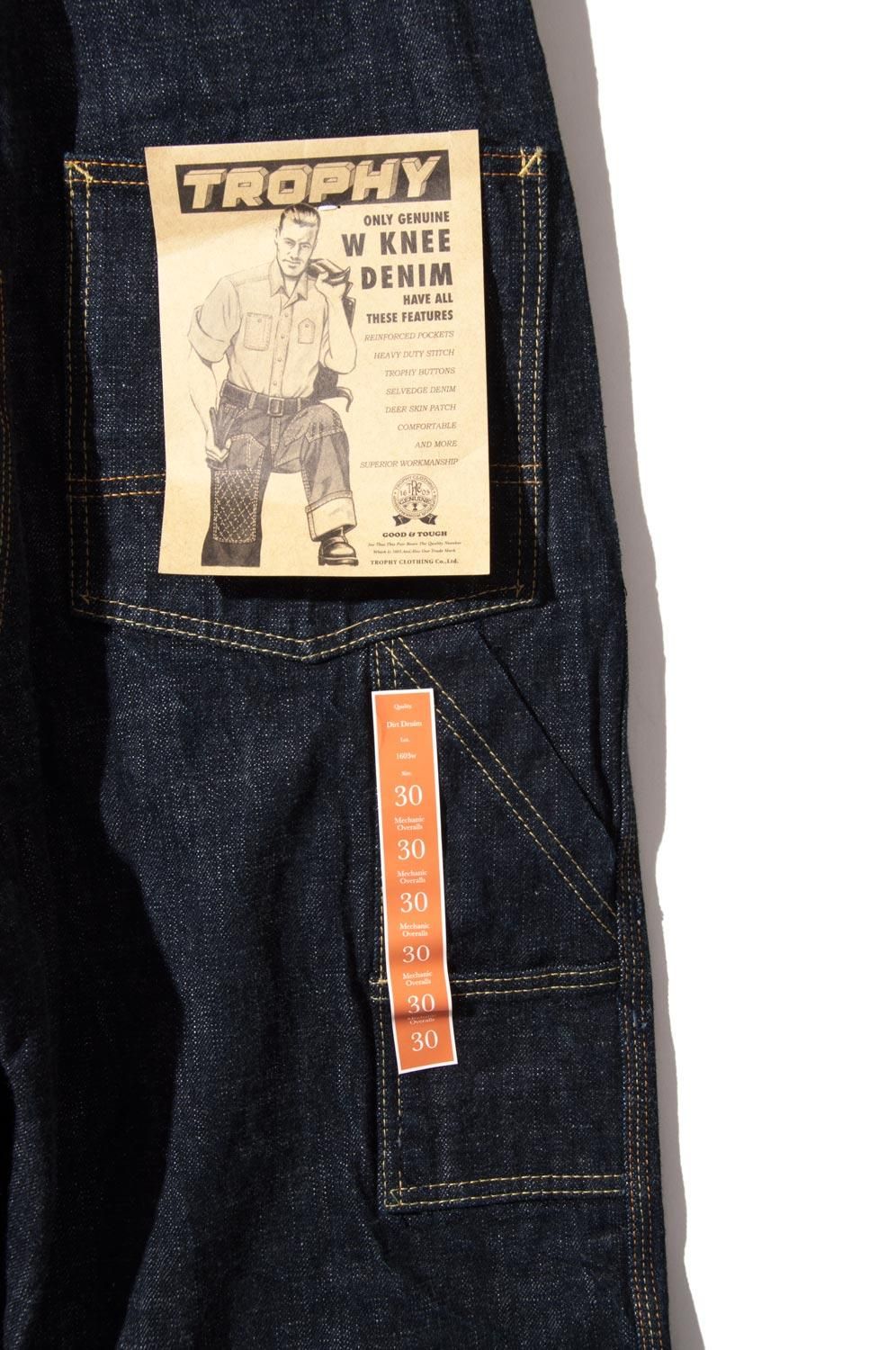 TROPHY CLOTHING(トロフィークロージング) オーバーオール 1603W WKNEE