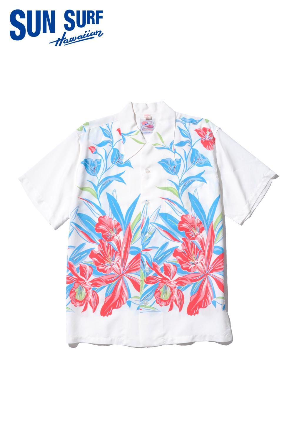 サンサーフ　アロハシャツ サンサーフ（SUN SURF）アロハシャツ 日本の意匠 葛飾北斎“桜花