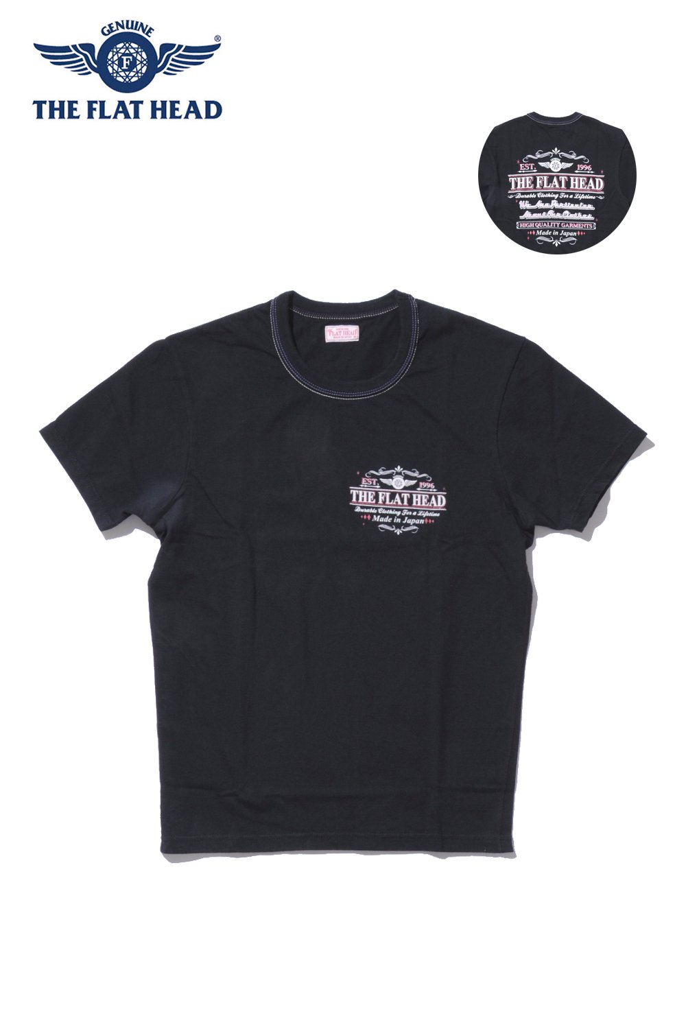 フラットヘッド(FLAT HEAD) Tシャツ THE FLAT HEAD THC-174 通販正規