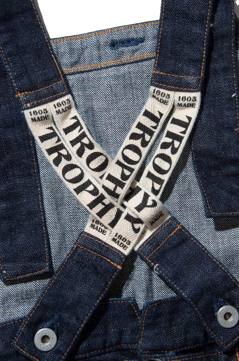 TROPHY CLOTHING(トロフィークロージング) オーバーオール 1503