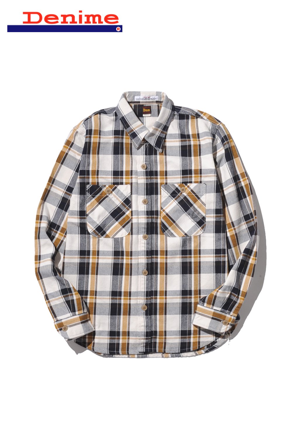 DENIME(ドゥニーム) ネルシャツ HEAVY FLANNEL SHIRT D16AW-004 通販