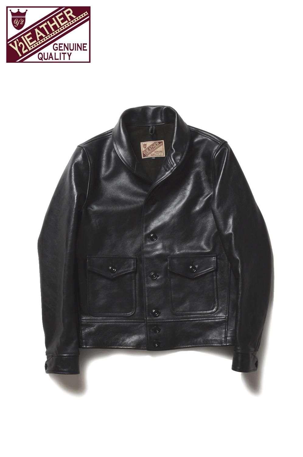 Y'2 LEATHER(ワイツーレザー) レザージャケット ANILINE HORSE COSSACK JKT LB-143  通販正規取扱|ハーレムストア