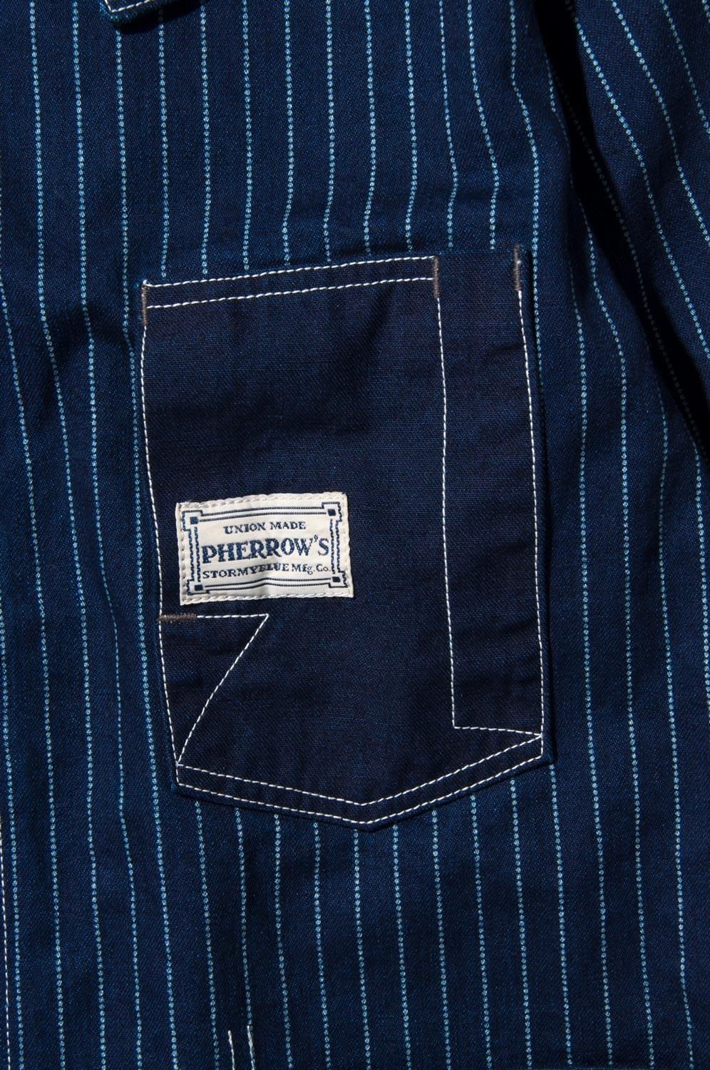美品 PHERROW'S フェローズ No.550CA カバーオール 550CA フェローズ PHERROW'S COVERALL BLACK REAL MOON