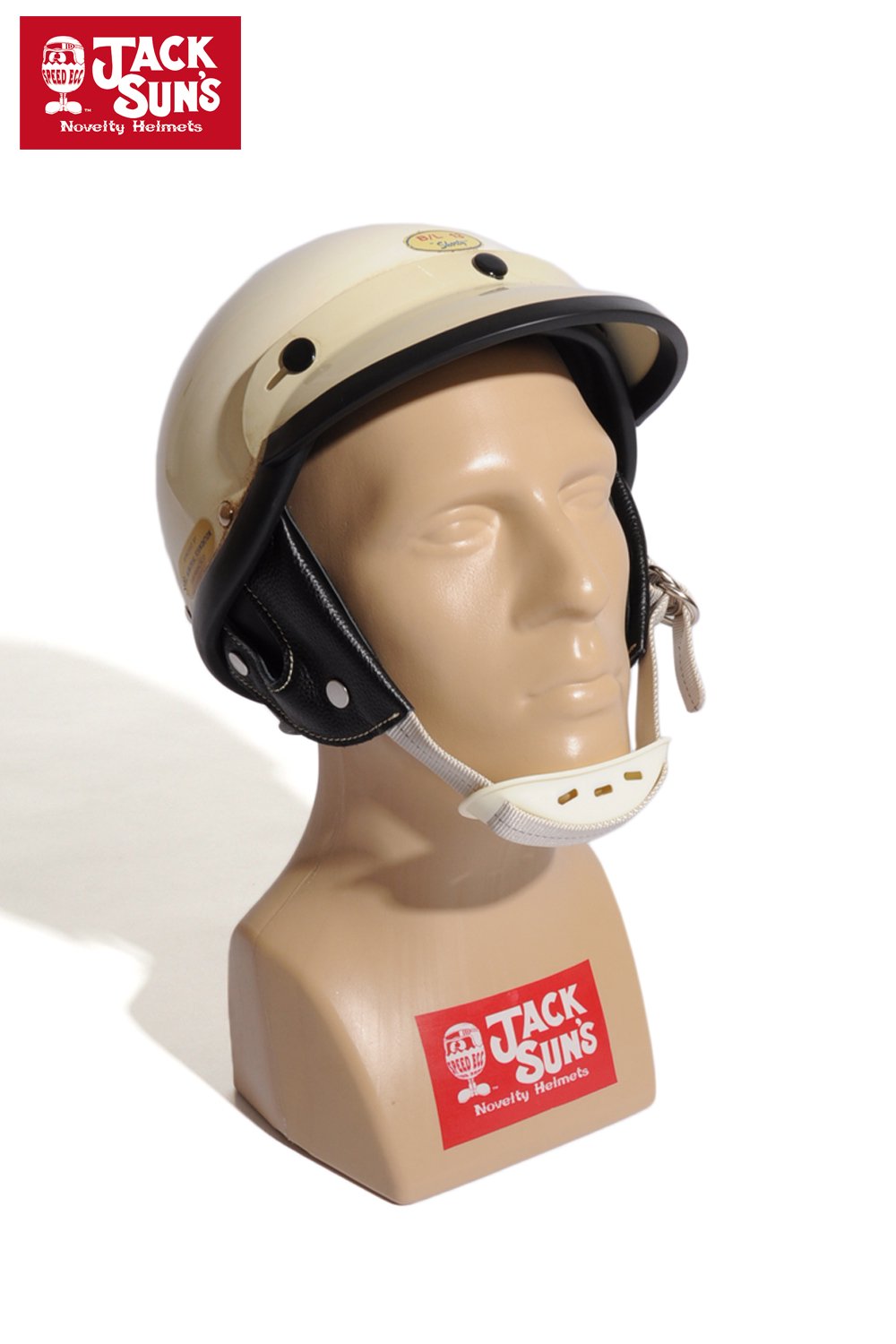 ジャックサンズ スモーキー ハーフヘルメット XL JACKSUN'S ハーレー