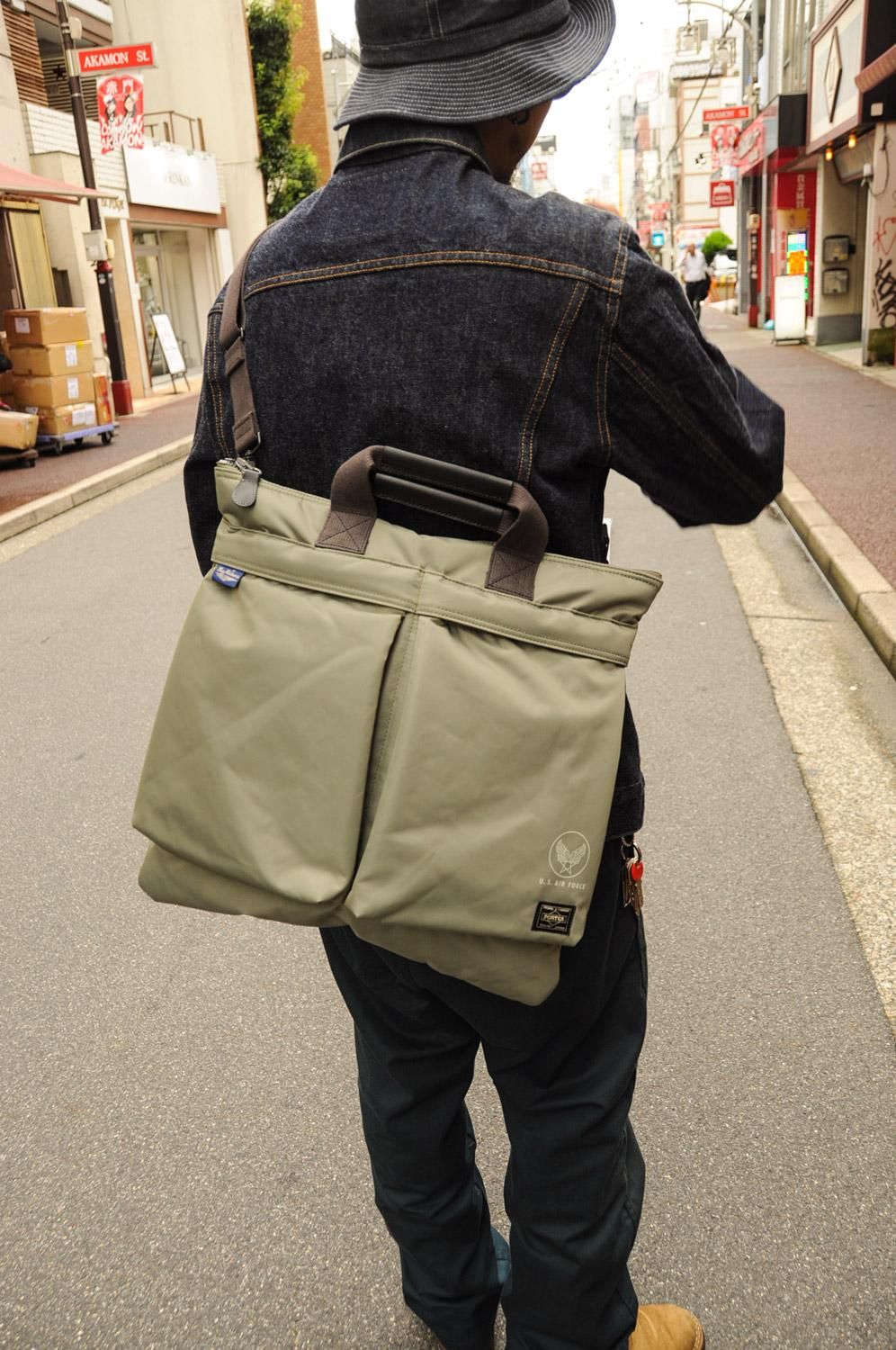 バズリクソンズ(BUZZ RICKSON'S) ヘルメットバッグ BUZZ RICKSON'S×PORTER HELMET BAG BR02530  通販正規取扱 | ハーレムストア