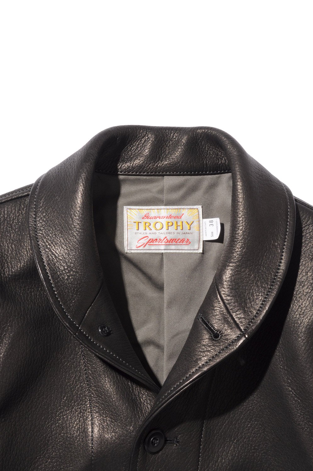 TROPHY CLOTHING(トロフィークロージング) レザージャケット A-1 DEER 