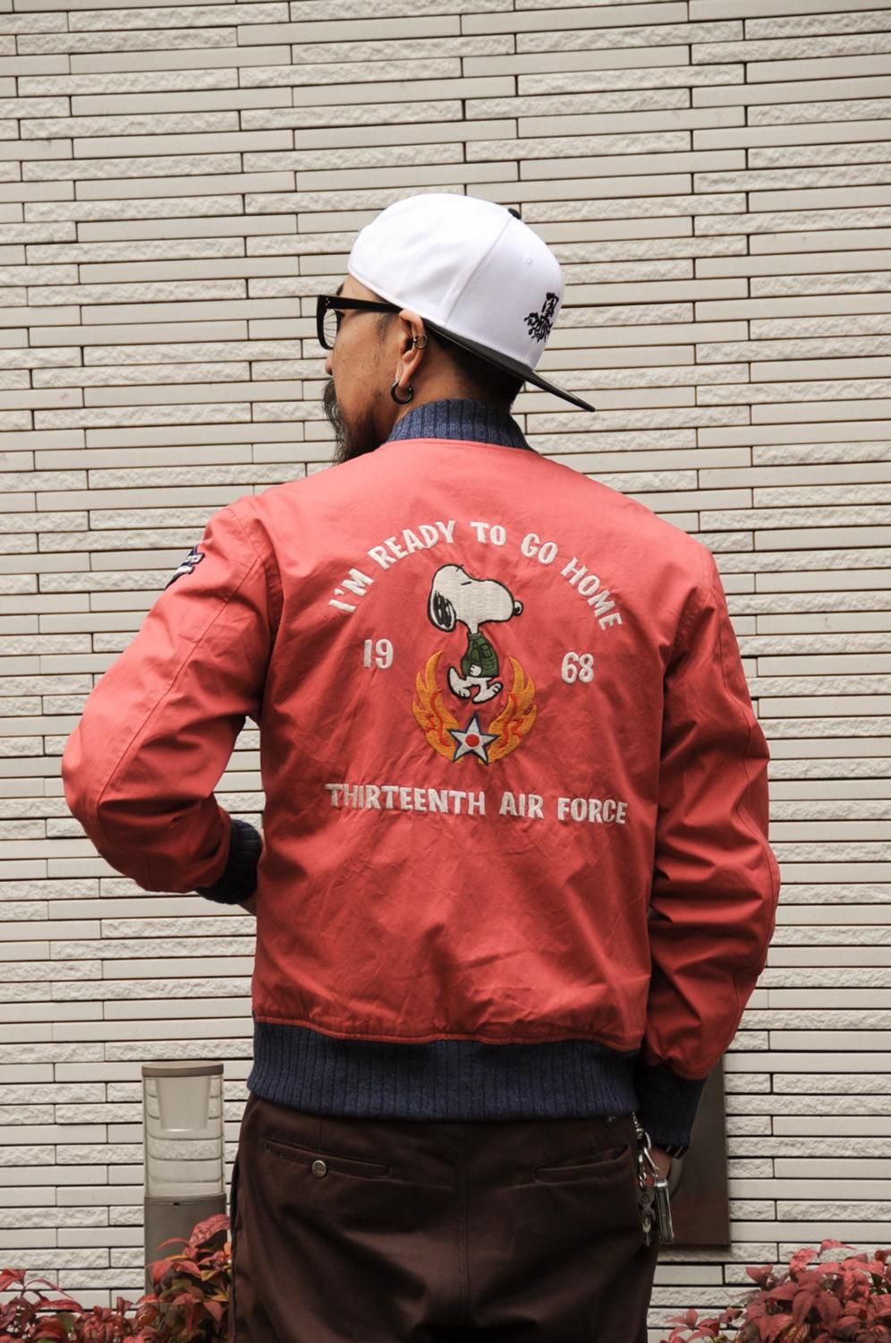 バズリクソンズ(BUZZ RICKSON'S) ツアージャケット SNOOPY TOUR JACKET