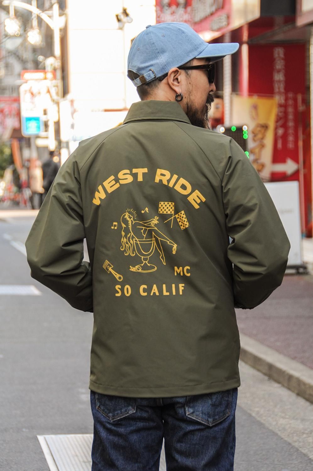 WESTRIDE(ウエストライド) コーチジャケット CYCLE WINDBREAKER MB1804