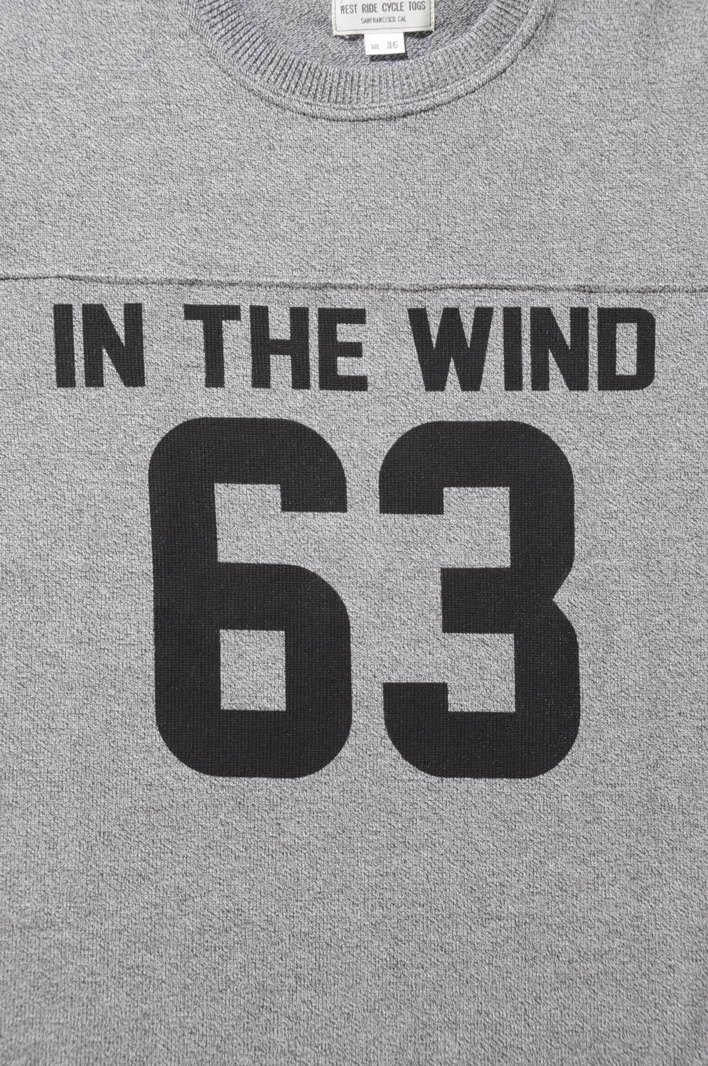 WESTRIDE(ウエストライド) フットボールTシャツ 63 FOOTBALL TEE