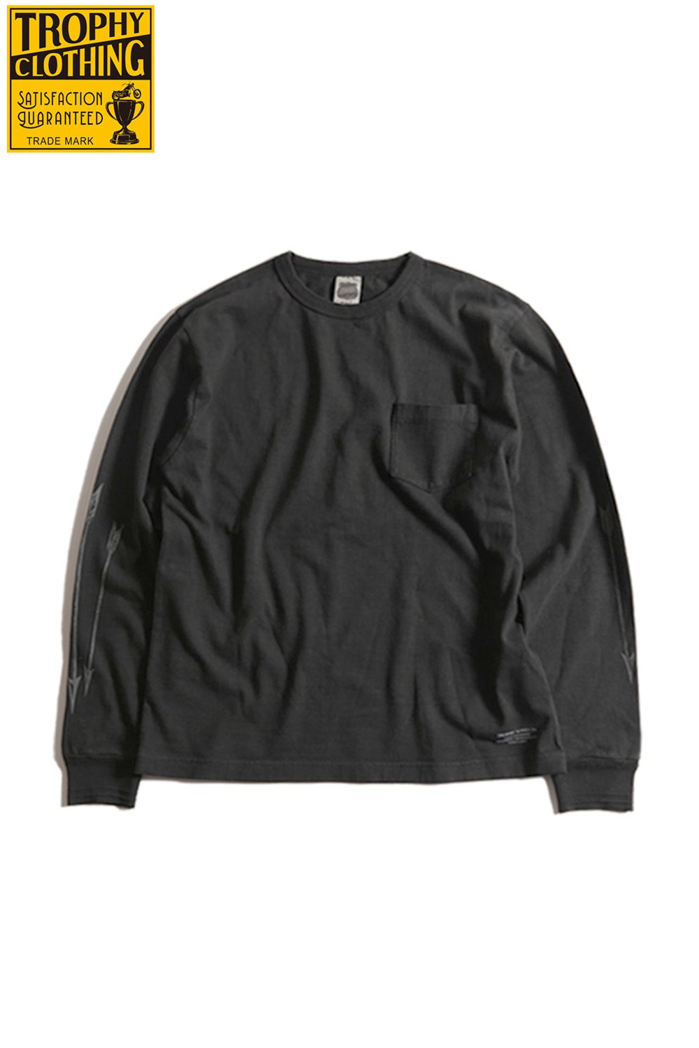 TROPHY CLOTHING(トロフィークロージング) ロンT ARROW OD L/S TEE TR18SS-204 通販正規取扱|ハーレムストア