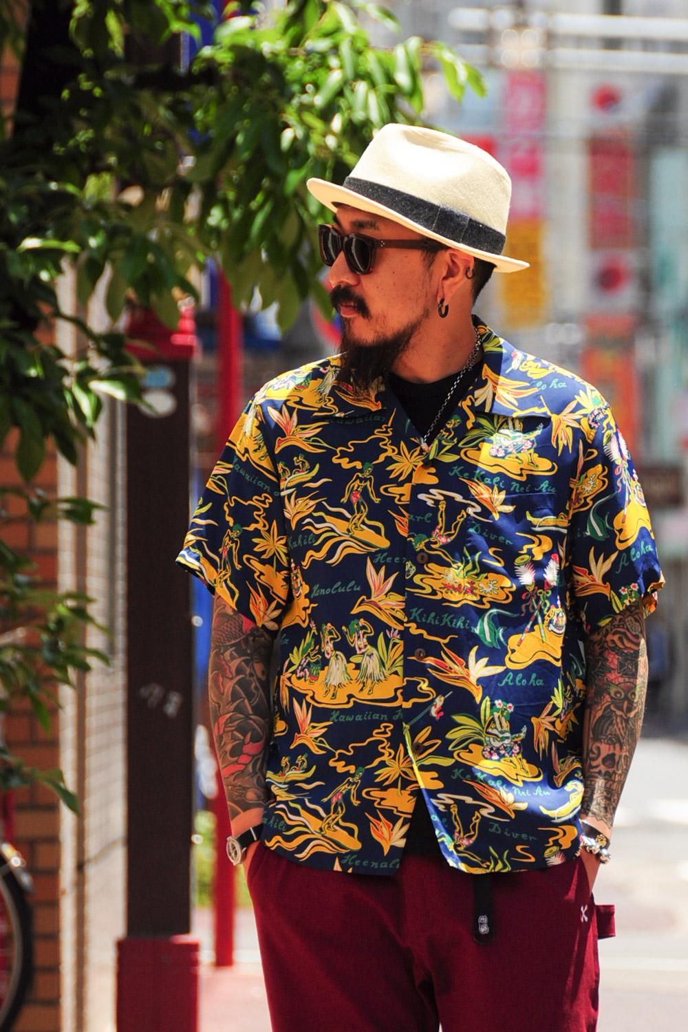 SUN SURF(サンサーフ) アロハシャツ RAYON HAWAIIAN SHIRT 