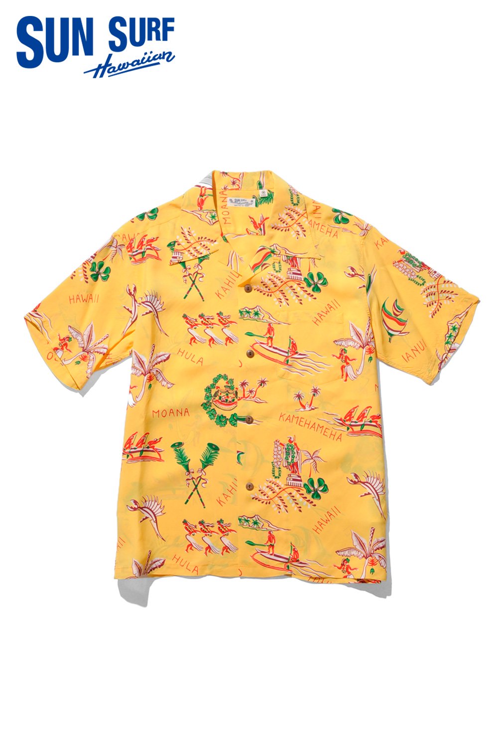 新品 サンサーフ ハワイアンシャツ ss30475シャツ