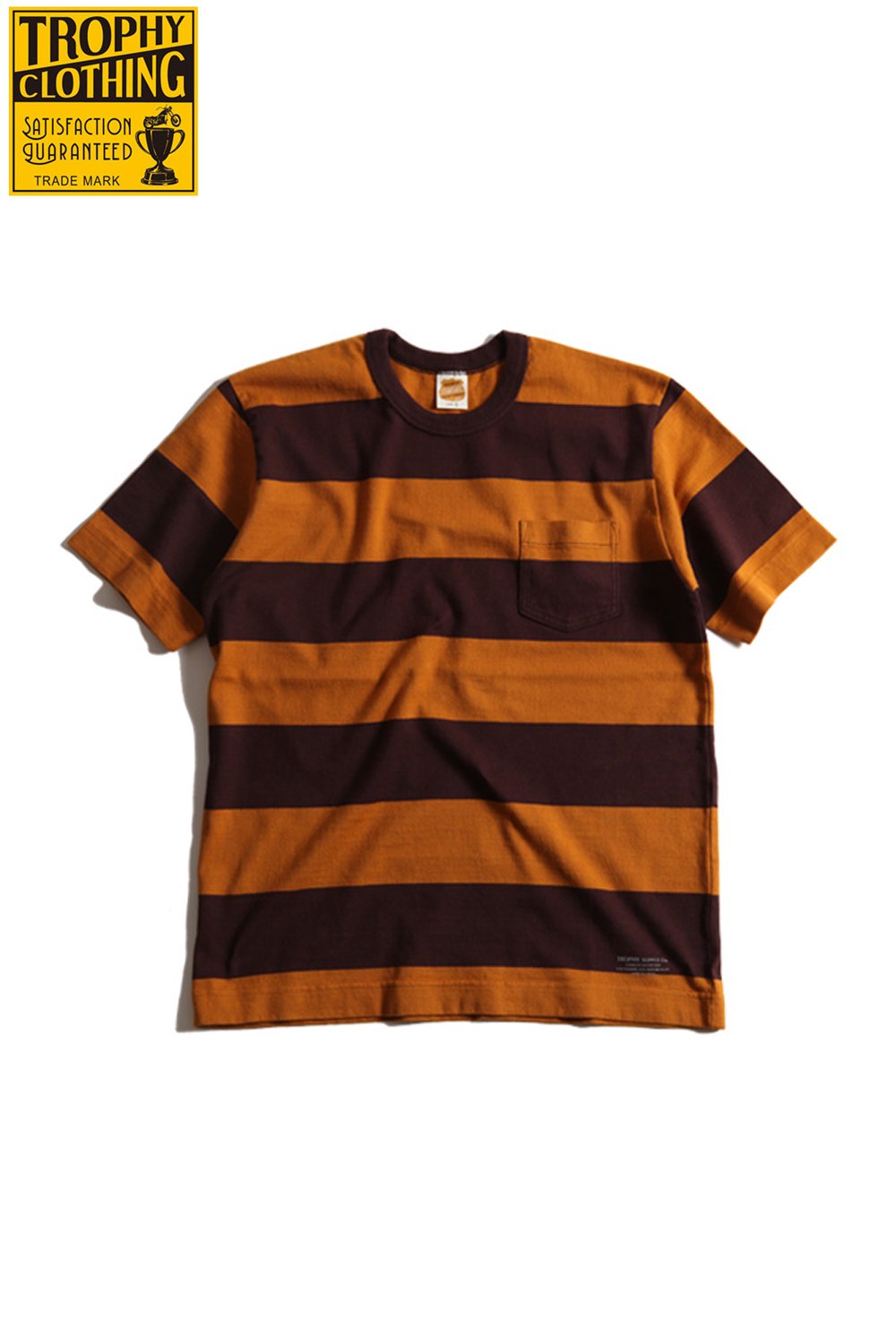 TROPHY CLOTHING(トロフィークロージング) ワイドボーダーTシャツ WIDE BORDER TEE TR18SS-203  通販正規取扱|ハーレムストア