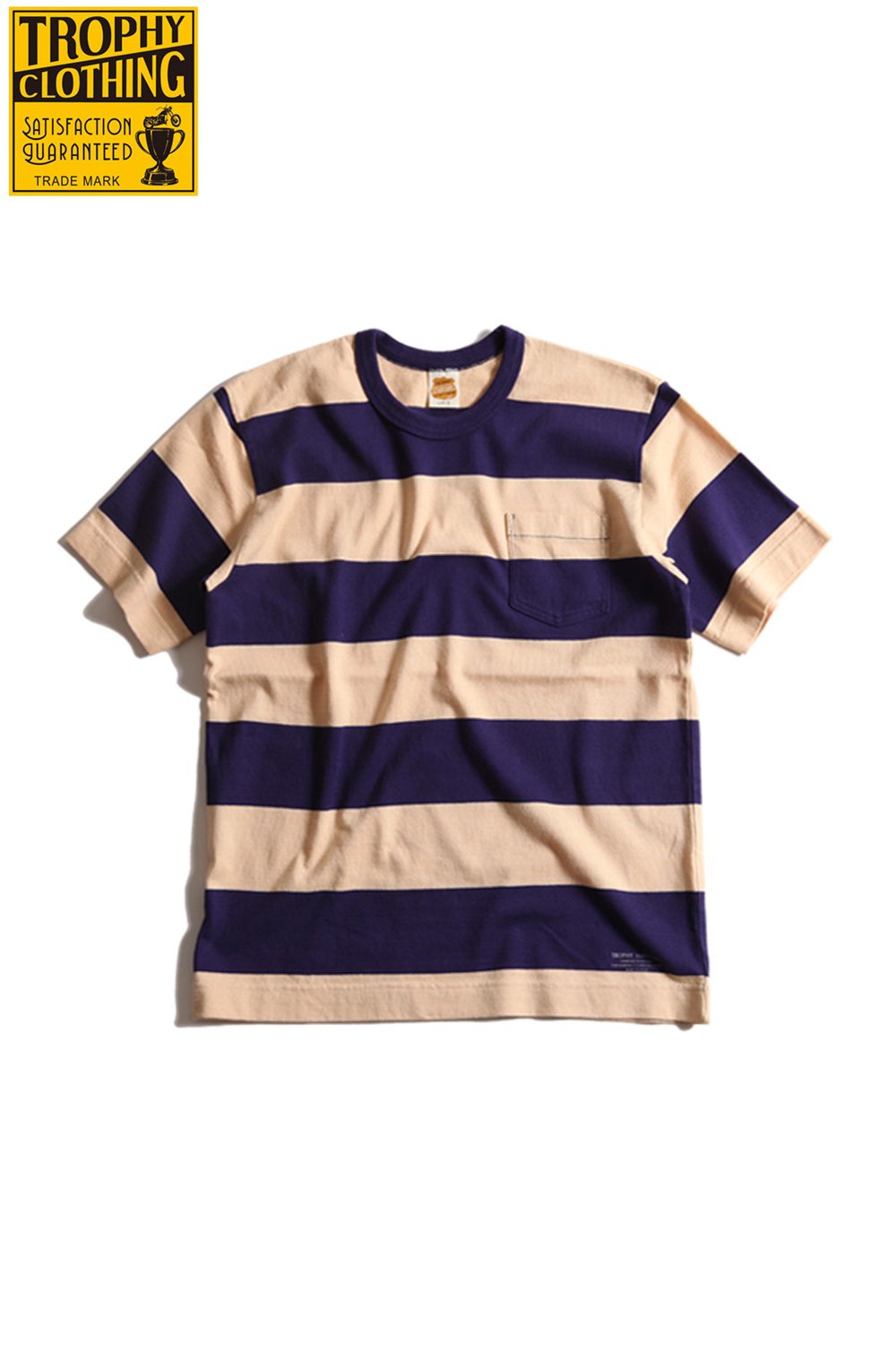 TROPHY CLOTHING(トロフィークロージング) ワイドボーダーTシャツ WIDE BORDER TEE TR18SS-203  通販正規取扱|ハーレムストア