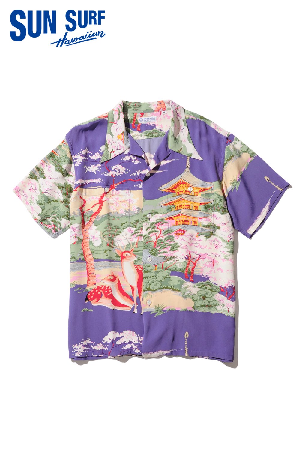 SUN SURF(サンサーフ) アロハシャツ RAYON HAWAIIAN SHIRT MUSA-SHIYA THE SHIRTMAKER 