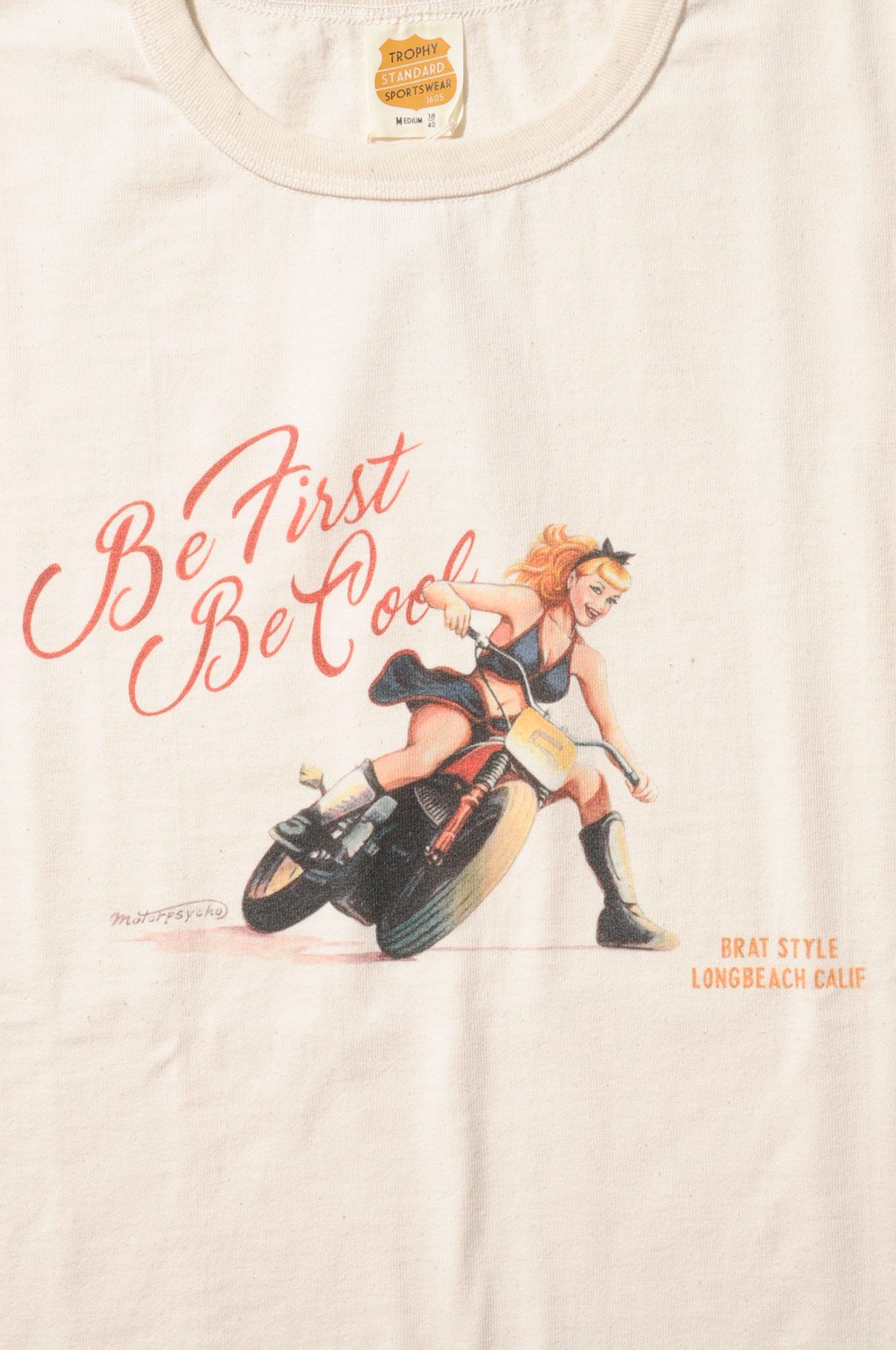 TROPHY CLOTHING(トロフィークロージング) Tシャツ DIRT TRACK LADY 
