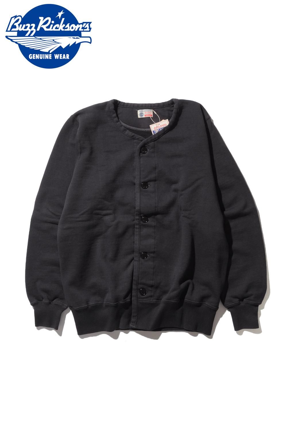 バズリクソンズ(BUZZ RICKSON'S) カーディガン MILITARY SWEAT