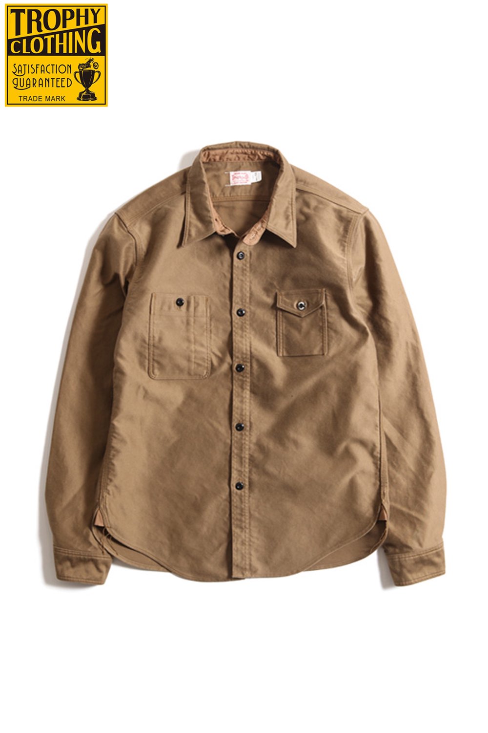 TROPHY CLOTHING(トロフィークロージング) ワークシャツ MOLESKIN MACHINE AGE L/S SHIRTS  TR18AW-402 通販正規取扱|ハーレムストア