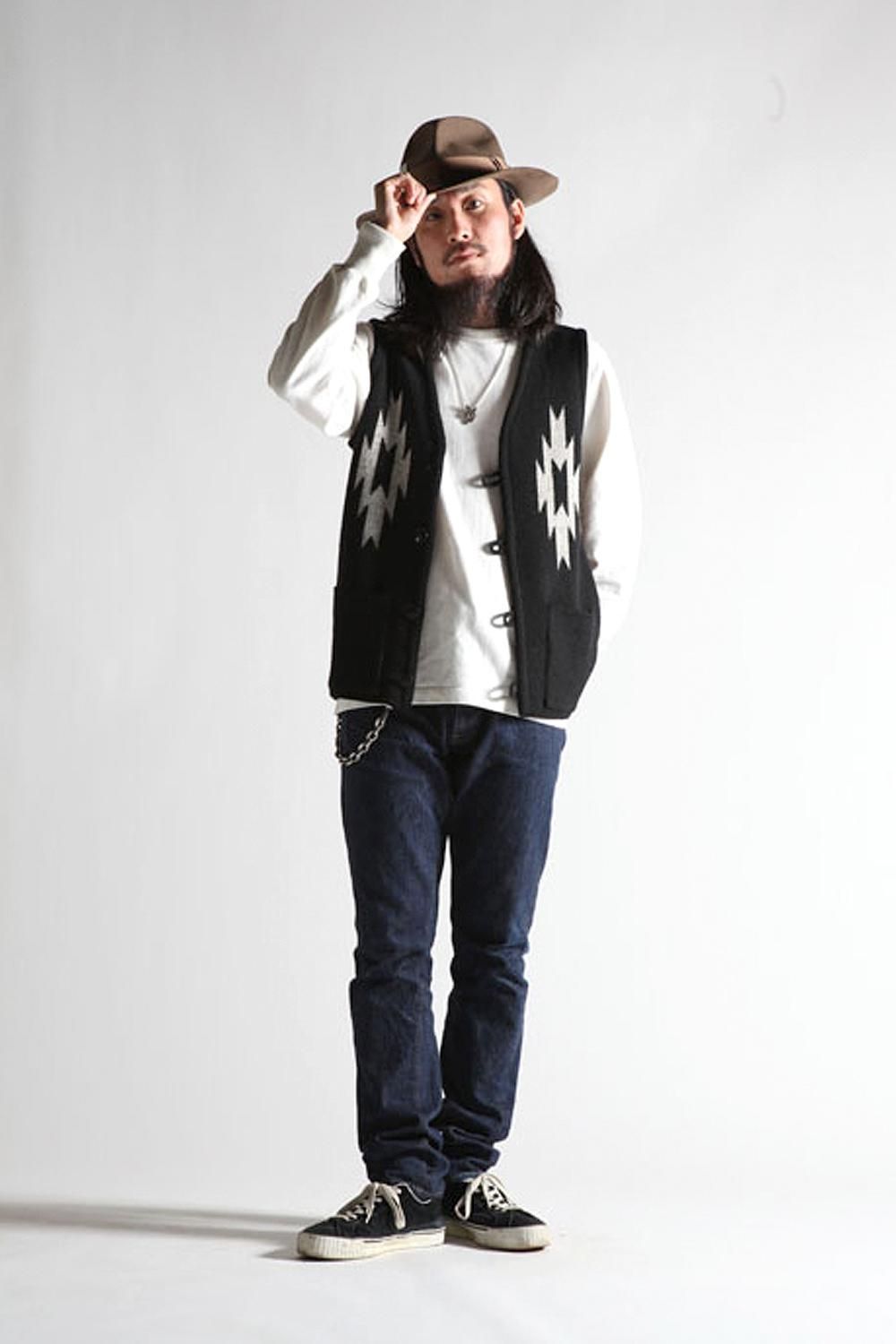 WESTRIDE(ウエストライド) チマヨベスト CHIMAYO KNIT VEST WESTRIDE(ウエストライド) チマヨベスト CHIMAYO KNIT VEST