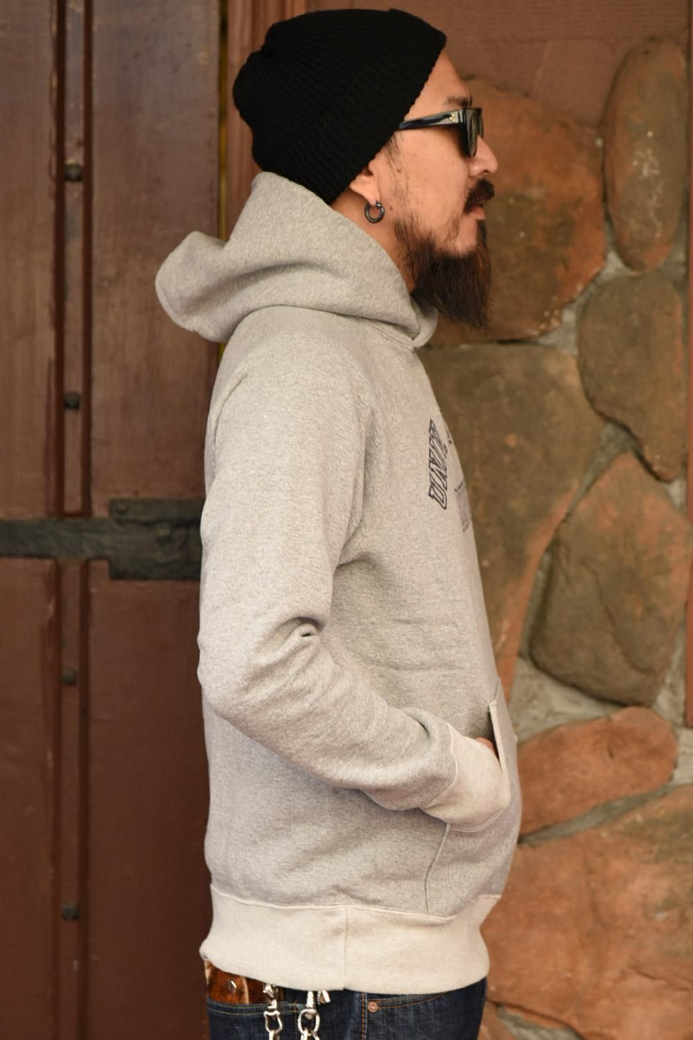 DELUXEWARE(デラックスウエア) スウェットパーカー HEAVY HOODED