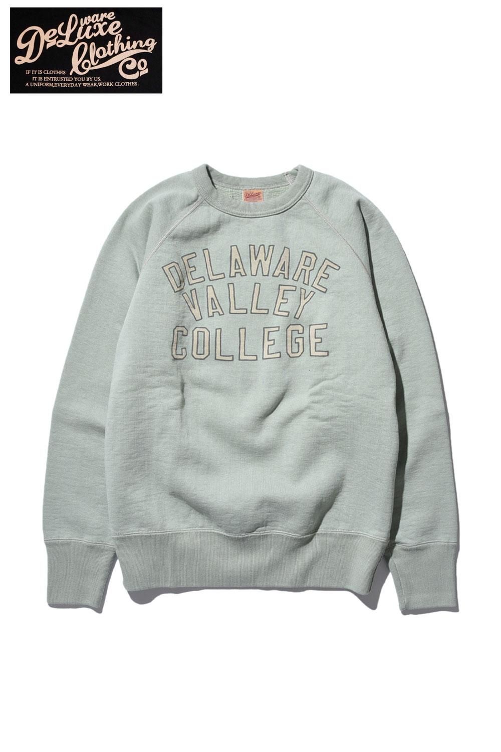 デラックスウエア 60s HEAVY SWEATER スウェット　グレー DELUXEWARE(デラックスウエア) クルーネックスウェット 60s