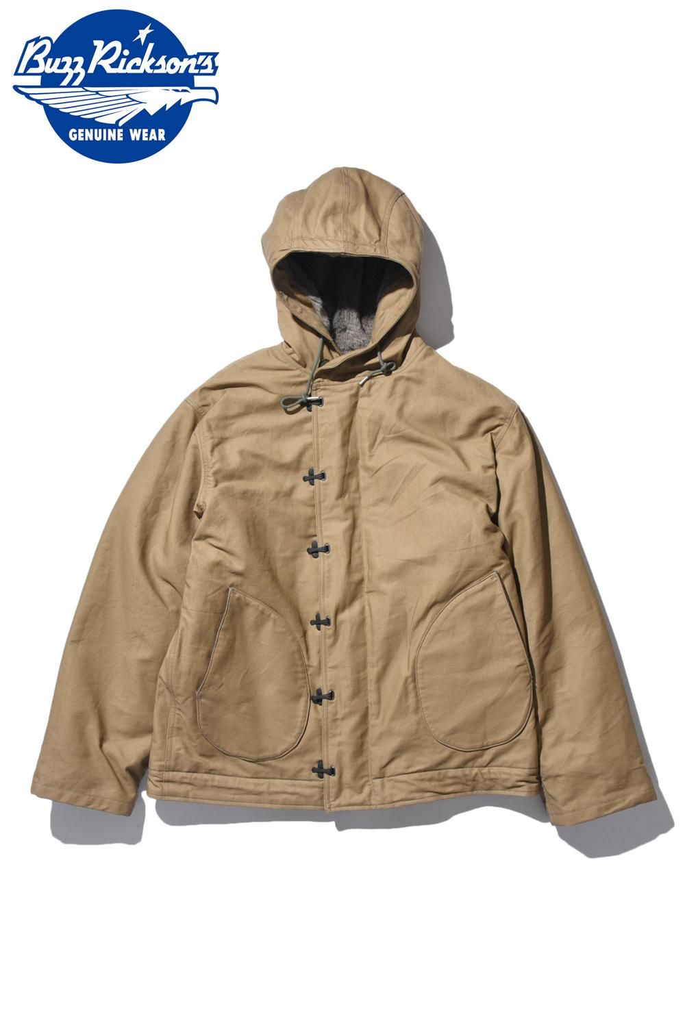 バズリクソンズ(BUZZ RICKSON'S) デッキパーカー TYPE N-1 PARKA NAVAL CLOTHING FACTORY  ORIGINAL SPEC. BR14143 通販正規取扱 | ハーレムストア