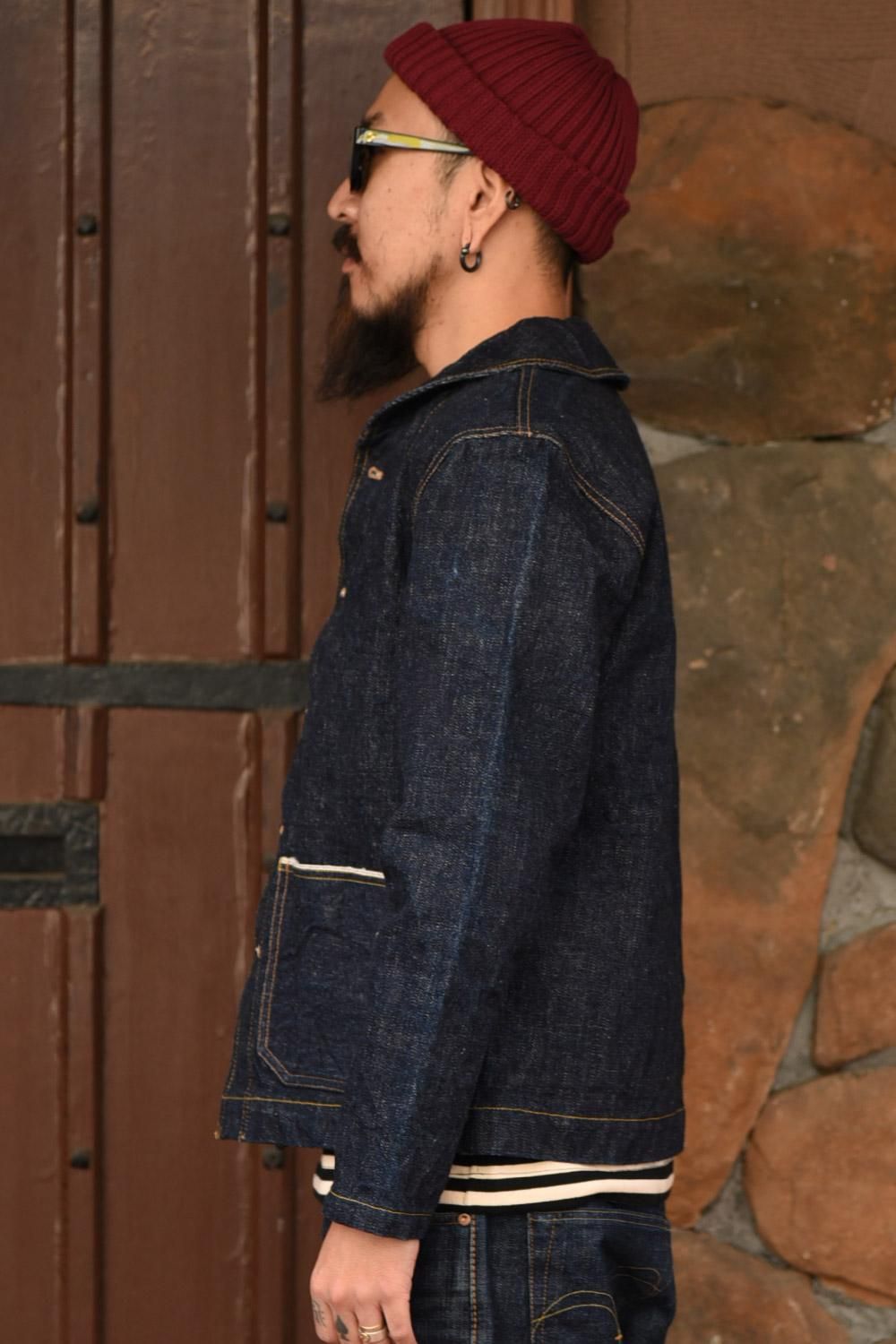 SAMURAI JEANS(サムライジーンズ) デニムショールカラー SAMURAI JEANS(サムライジーンズ) デニムショールカラー