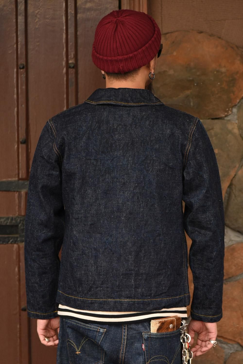 SAMURAI JEANS(サムライジーンズ) デニムショールカラー SAMURAI JEANS(サムライジーンズ) デニムショールカラー