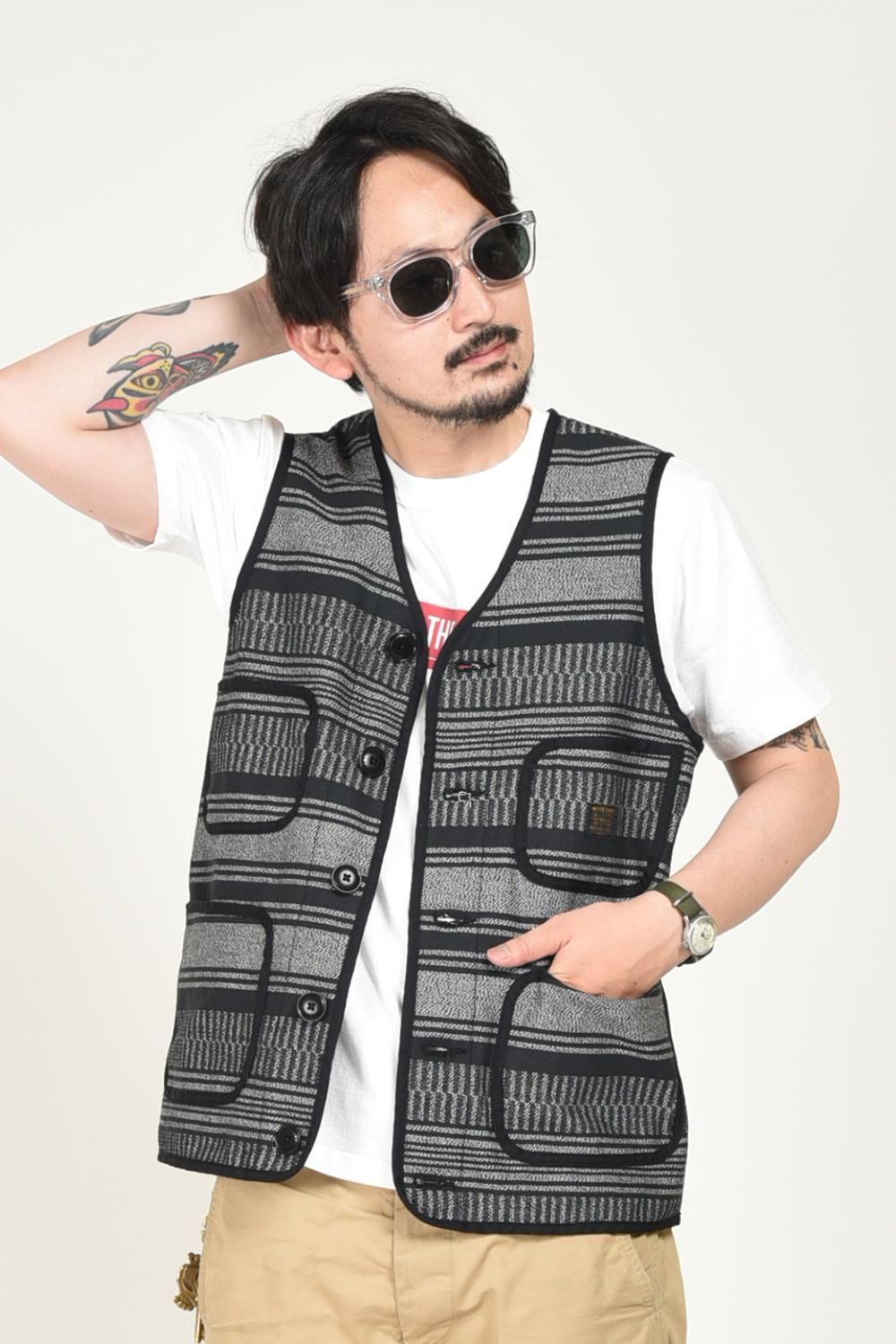 WESTRIDE(ウエストライド) ラグベスト BLK SHADOW RUG VEST