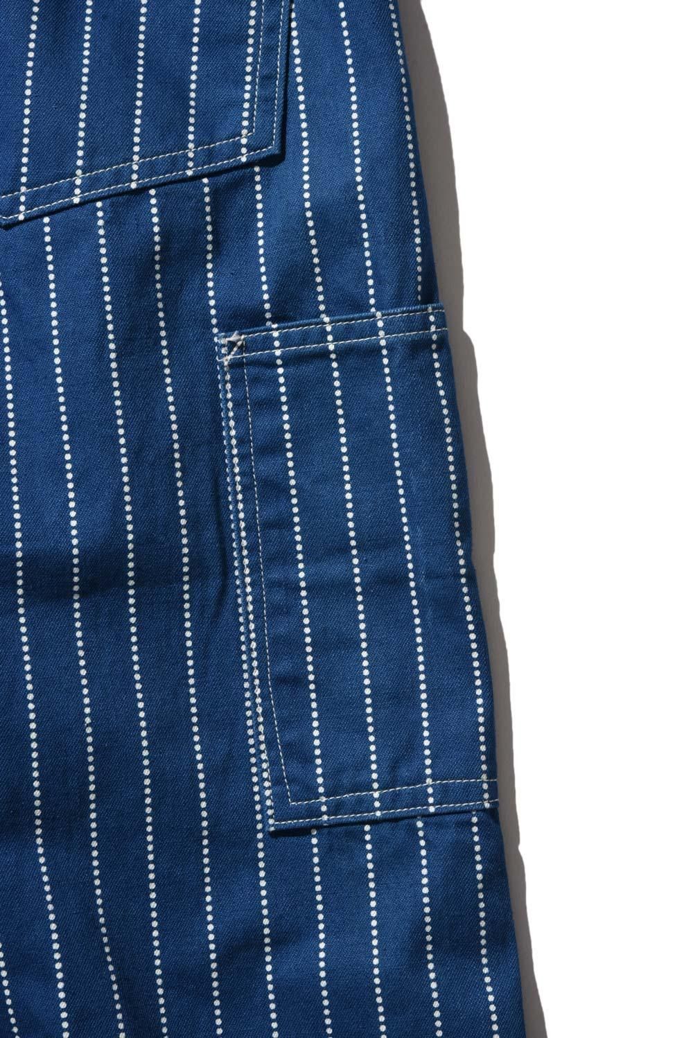 HEAD LIGHT(ヘッドライト) オーバーオール 9oz.WABASH STRIPE